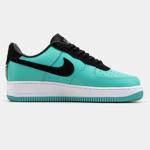 Кросівки Nike Air Force 1 Low Tiffany & Co 11732-Блакитний-37 фото