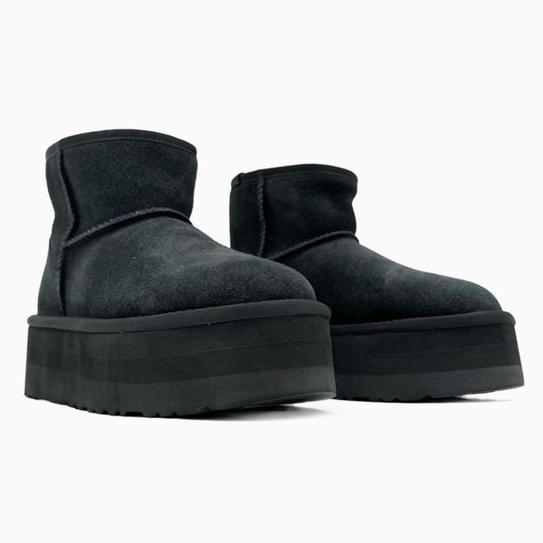 UGG Mini Black Platform 10036-Чорний-36 фото