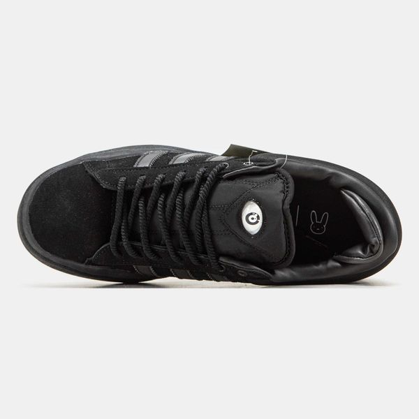 Кросівки Adidas Campus x Bad Bunny Black 11738-Чорний-36 фото