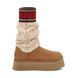 Угги UGG Sweater Letter Boots Chestnut 18157-Каштановий-36 фото 2