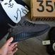 Кросівки Adidas Yeezy Boost 350 V2 Black Static 00561-Чорний-36 фото 3