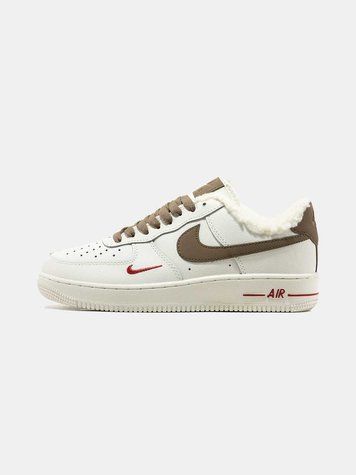 Кросівки Nike Air Force 1 Low Mocco Winter (зимові) 13815-Молочний-44 фото