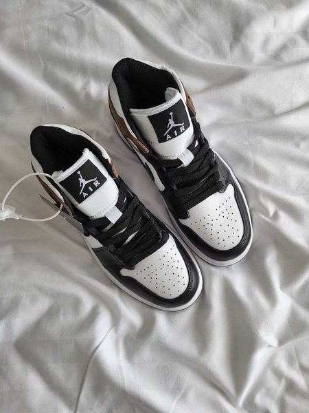 Кросівки Jordan 1 High Dark Mocha Winter(зимові) 09943-Коричневий-37 фото