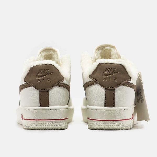 Кросівки Nike Air Force 1 Low Mocco Winter (зимові) 13815-Молочний-44 фото
