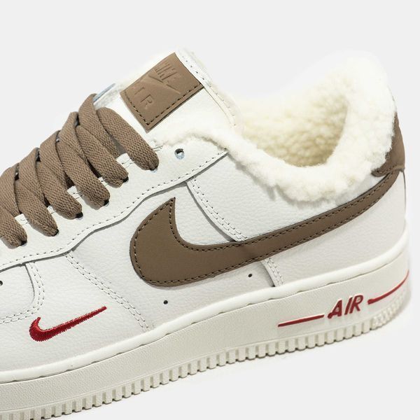 Кросівки Nike Air Force 1 Low Mocco Winter (зимові) 13815-Молочний-44 фото
