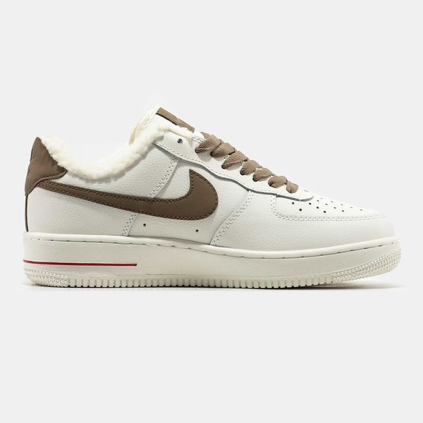 Кросівки Nike Air Force 1 Low Mocco Winter (зимові) 13815-Молочний-44 фото