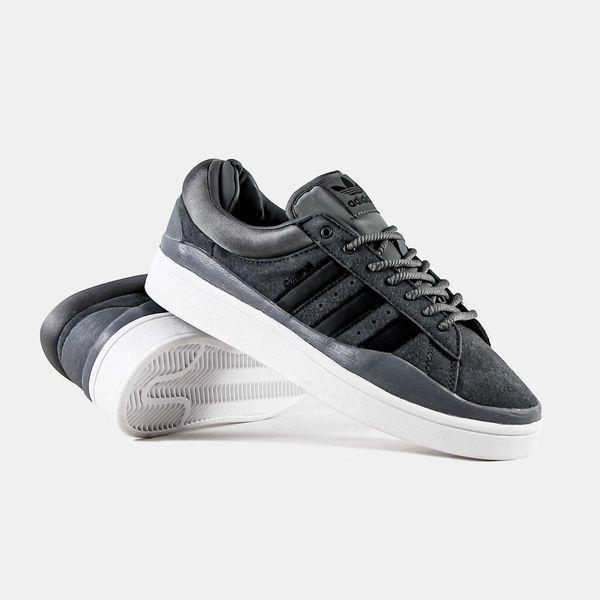 Кросівки Adidas Campus x Bad Bunny Graphite 12935-Темно-сірий-36 фото