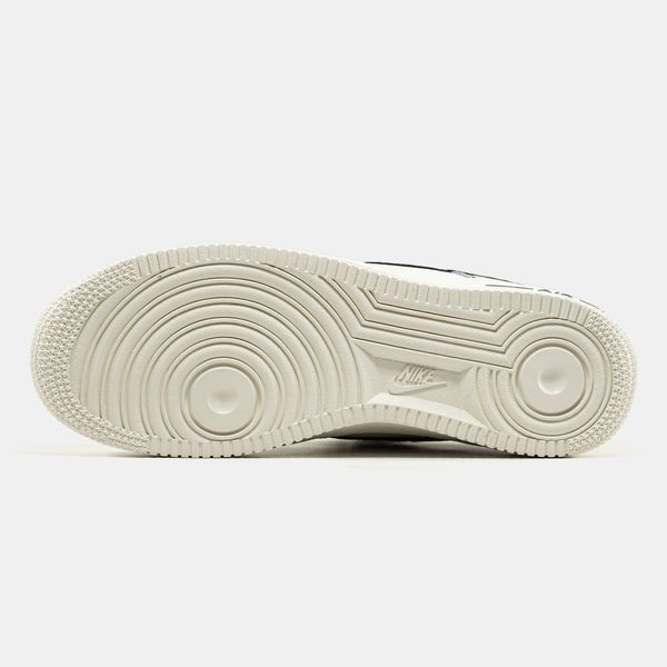 Кросівки Nike Air Force 1 Cream Black 22242-Бежевий-41 фото