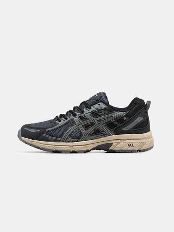 Кросівки Asics Gel Venture 6 White Black Khaki 12653-Хакі-36 фото