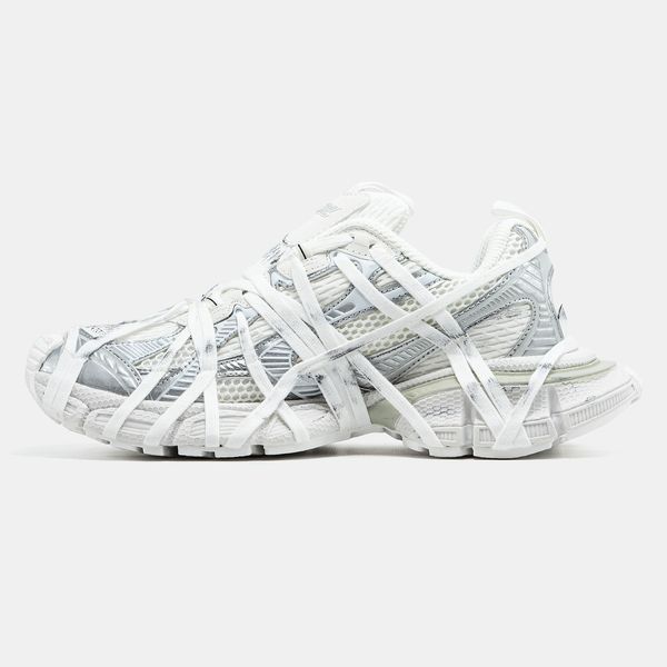 Кросівки Balenciaga 3XL Extreme Lace White Silver 19307-Білий-36 фото