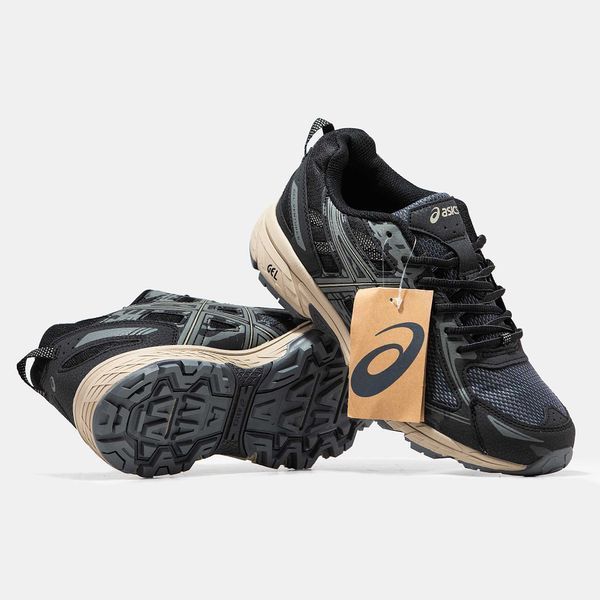 Кросівки Asics Gel Venture 6 White Black Khaki 12653-Хакі-36 фото