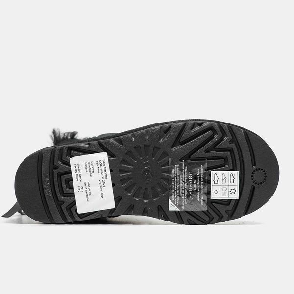 Угги UGG Classic Mini Zip Black 10011-Чорний-36 фото
