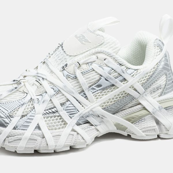 Кросівки Balenciaga 3XL Extreme Lace White Silver 19307-Білий-36 фото