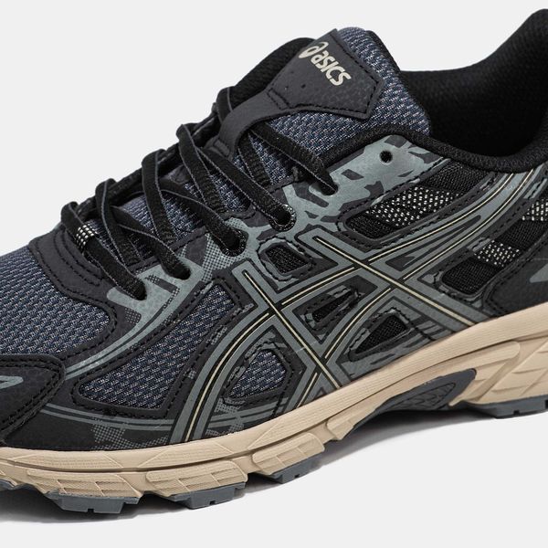 Кросівки Asics Gel Venture 6 White Black Khaki 12653-Хакі-36 фото