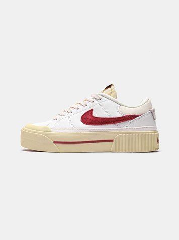 Кросівки Nike Court Cream Beige Red 13756-Бежевий-40 фото