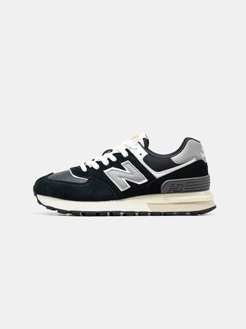 Кросівки New Balance 574 Legacy Black Grey 21266-Сірий-45 фото