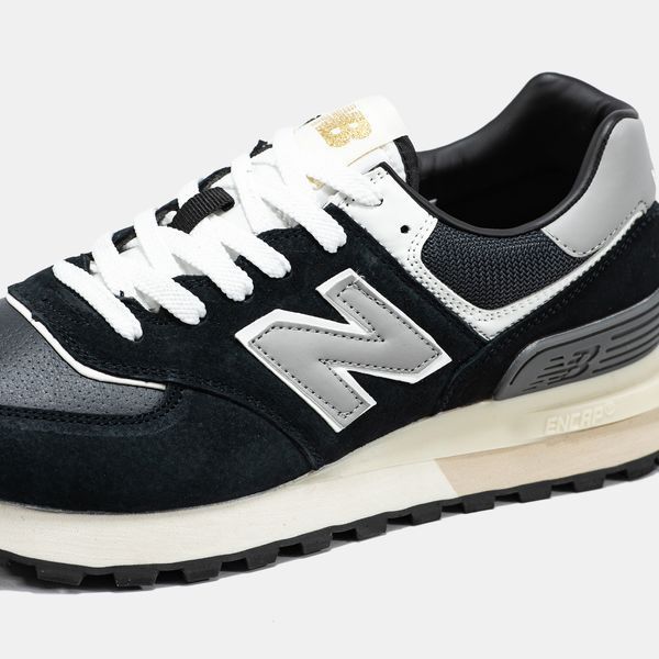 Кросівки New Balance 574 Legacy Black Grey 21266-Сірий-45 фото