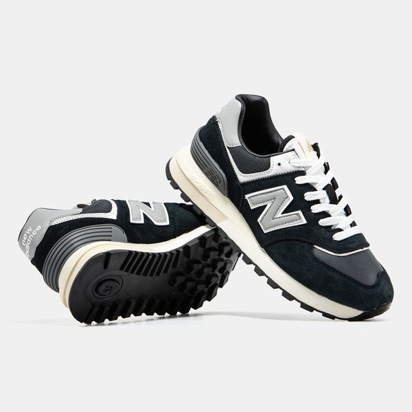Кросівки New Balance 574 Legacy Black Grey 21266-Сірий-45 фото