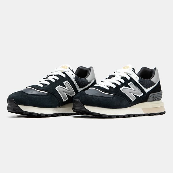 Кросівки New Balance 574 Legacy Black Grey 21266-Сірий-45 фото