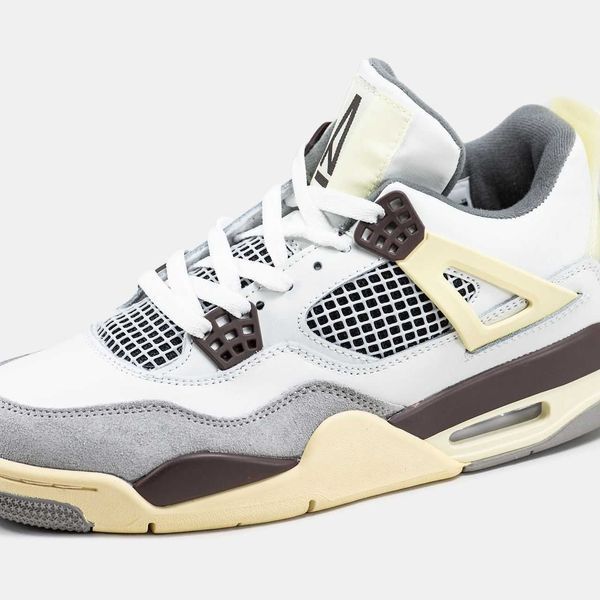 Кросівки Jordan 4 Ma Maniere Beige Brown 09760-Коричневий-36 фото