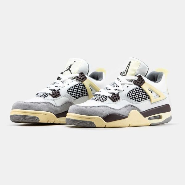 Кросівки Jordan 4 Ma Maniere Beige Brown 09760-Коричневий-36 фото