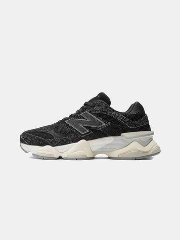 Кросівки New Balance 9060 "Black Suede" 14522-Чорний-36 фото