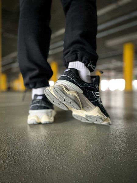 Кросівки New Balance 9060 "Black Suede" 14522-Чорний-36 фото