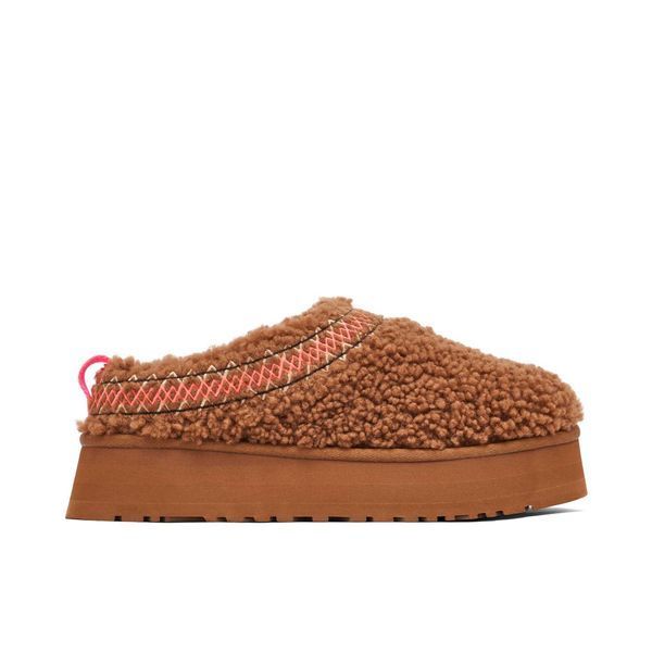 Угги на платформі UGG Tazz Slipper Heritage Braid Hardwood 18659-Коричневий-36 фото