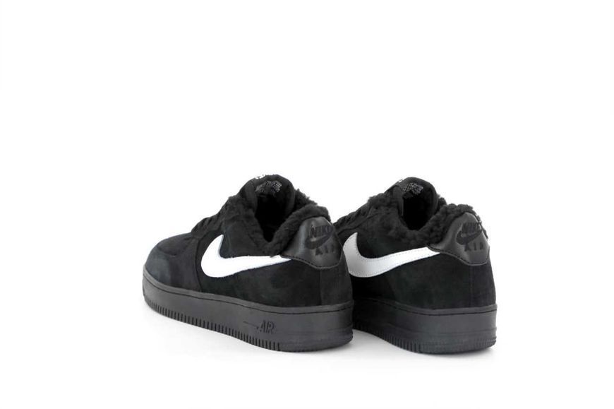 Кросівки Nike Air Force Black Winter (зимові) 07091-Чорний-41 фото
