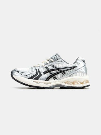 Кросівки Asics Gel-Kayano 14 White Silver Black 12185-Сірий-36 фото
