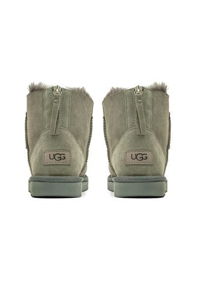 Угги UGG Mini Grey Zip 13907-Сірий-36 фото