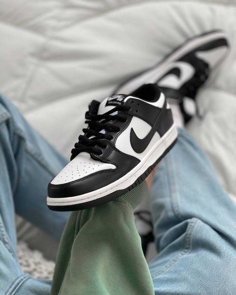 Кросівки Nike SB Dunk Low Black White Winter (зимові) 14243-Чорний-42 фото