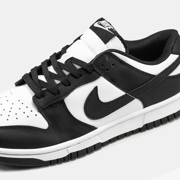 Кросівки Nike SB Dunk Low White Black 06183-Чорний-36 фото