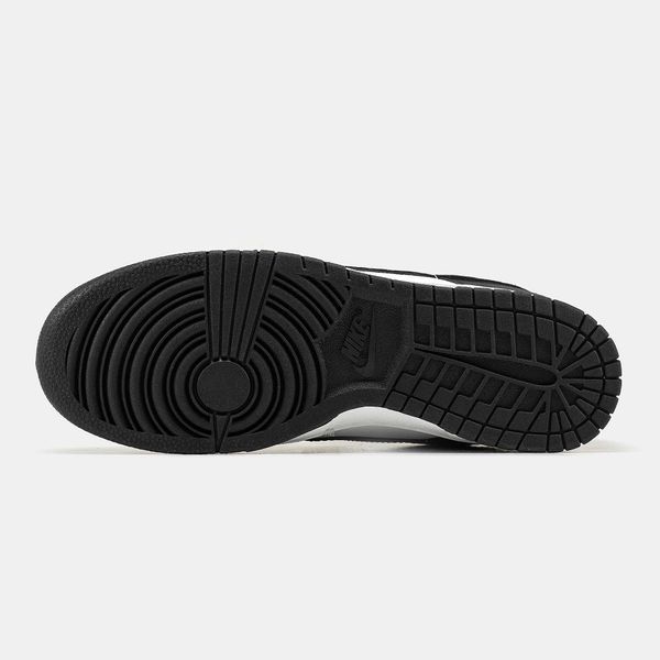 Кросівки Nike SB Dunk Low White Black 06183-Чорний-36 фото