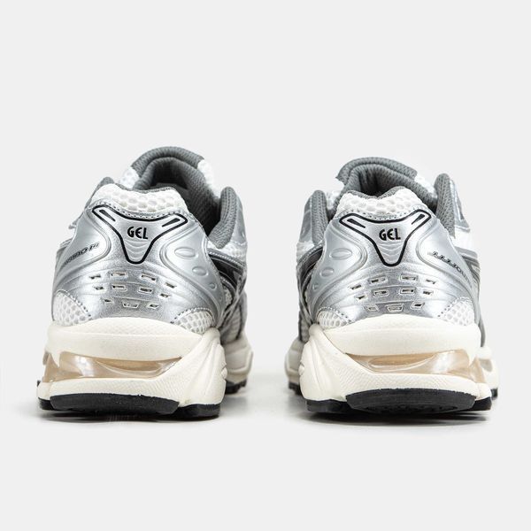 Кросівки Asics Gel-Kayano 14 White Silver Black 12185-Сірий-36 фото
