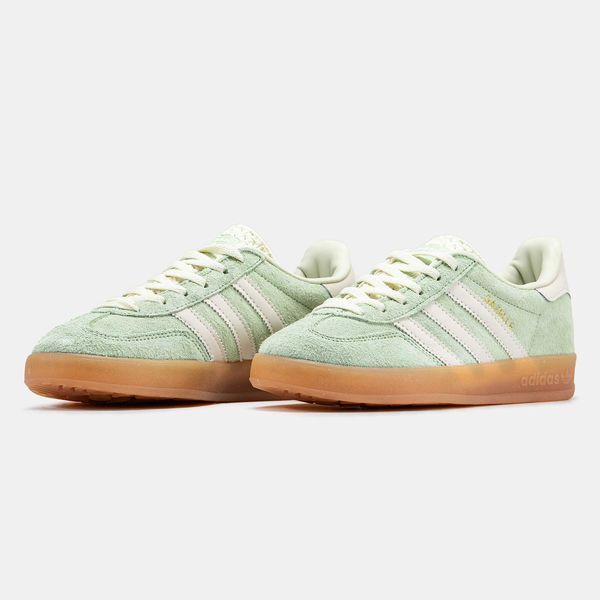 Кросівки Adidas Gazelle mint White 17006-М'ятний-36 фото