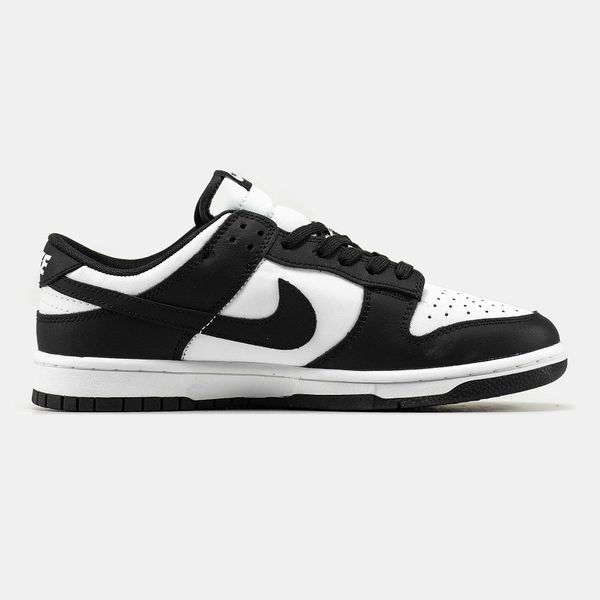 Кросівки Nike SB Dunk Low White Black 06183-Чорний-36 фото