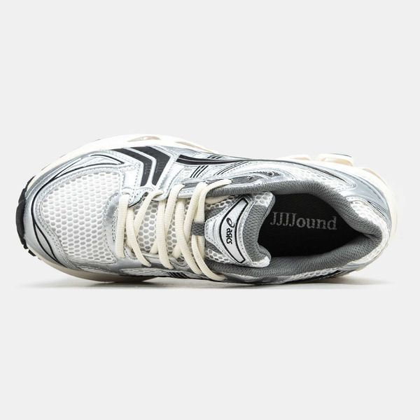 Кросівки Asics Gel-Kayano 14 White Silver Black 12185-Сірий-36 фото