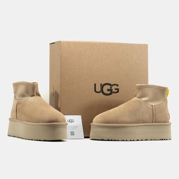 UGG Dipper Mini Beige 19325-Бежевий-37 фото