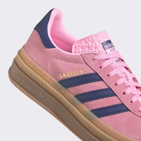 Кросівки Adidas Gazelle Bold Platform Pink Glow 11803-Рожевий-39 фото