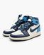 Кросівки Jordan 1 Retro High Patent Blue toe 01676-Блакитний-36 фото 2