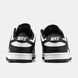 Кросівки Nike SB Dunk Low White Black 06183-Чорний-36 фото 7