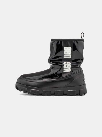 Угги UGG Classic Brellah Mini Boot Black 18043-Чорний-38 фото
