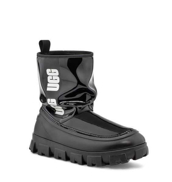 Угги UGG Classic Brellah Mini Boot Black 18043-Чорний-38 фото