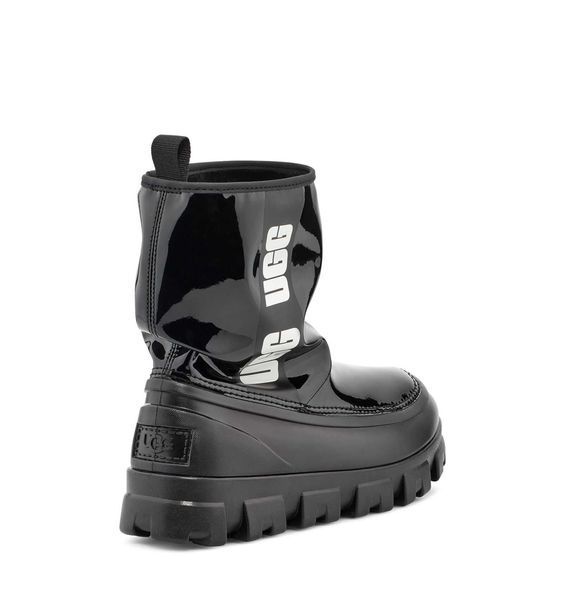 Угги UGG Classic Brellah Mini Boot Black 18043-Чорний-38 фото