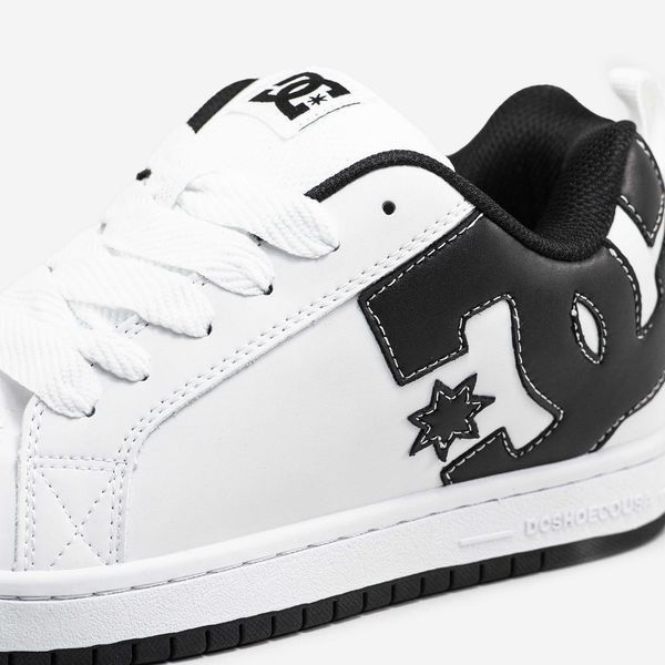 Кросівки DC Shoes Court Graffik White Black 16307-Білий-36 фото