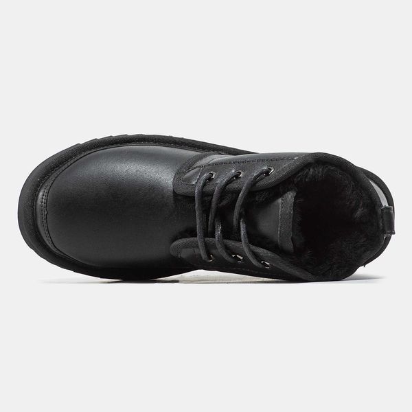 Угги UGG Neumel Leather Black 04048-Чорний-36 фото