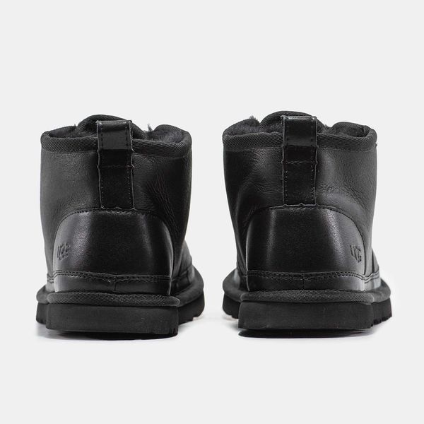 Угги UGG Neumel Leather Black 04048-Чорний-36 фото