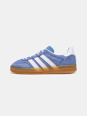 Кросівки Adidas Gazelle Blue White 12800-Блакитний-37 фото