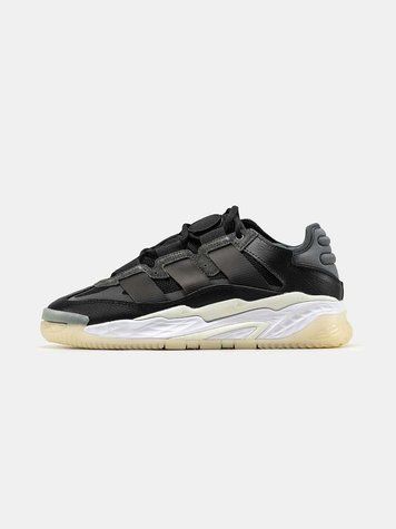 Кросівки Adidas Niteball Black White Gum 05597-Чорний-36 фото